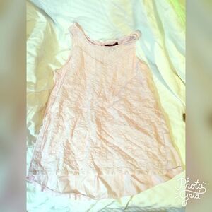 Blush/ pale pink cotton